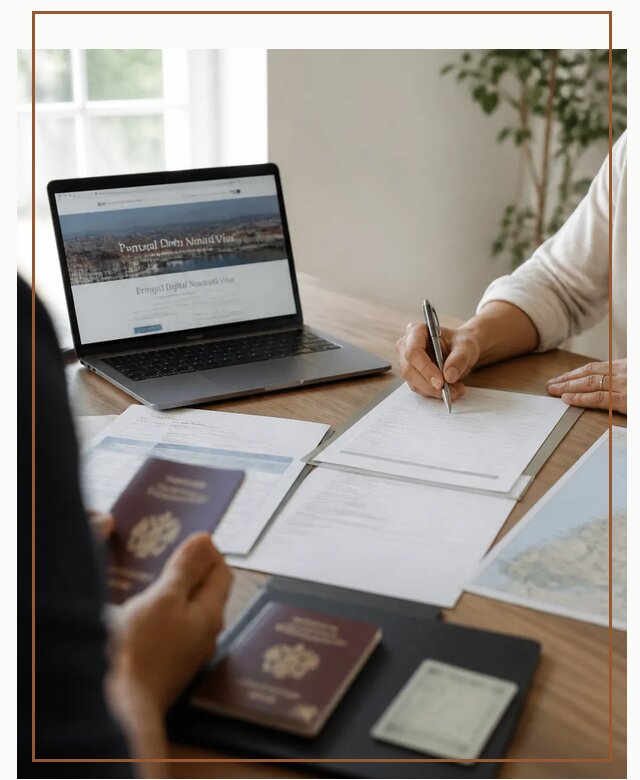 Оформление Digital Nomad и ВНЖ Португалии в Дубне